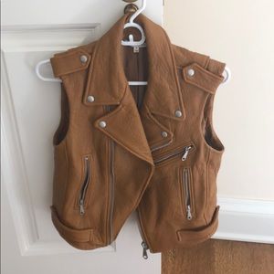 Rebecca Minkoff leather Vest
